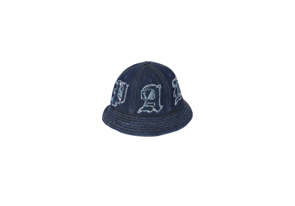 PALACE x NEEDLES Denim Bucket Hat Indigo WINTER 2021 | PALACE
